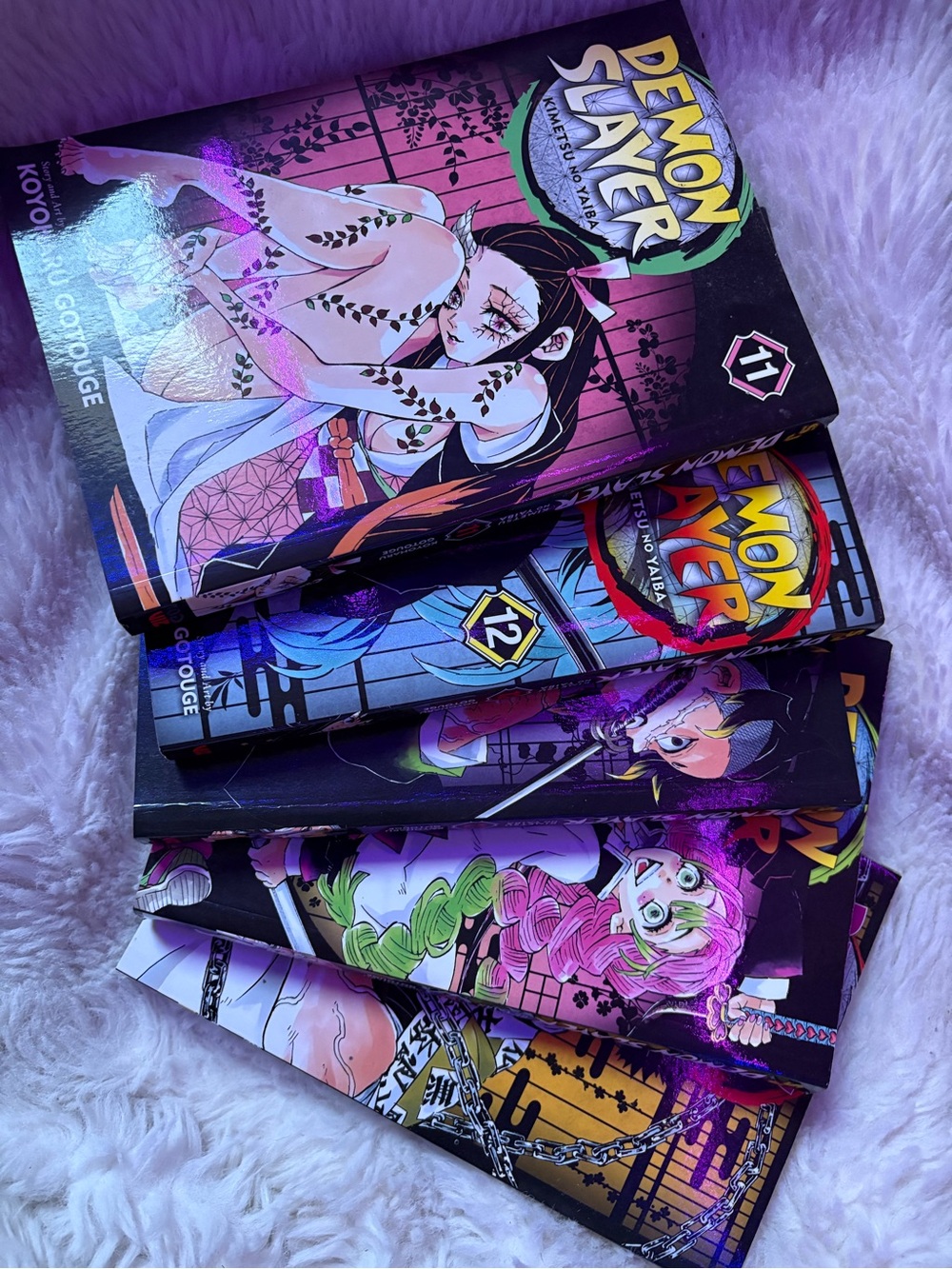 Demon Slayer Manga Lot - Volumes Pictured